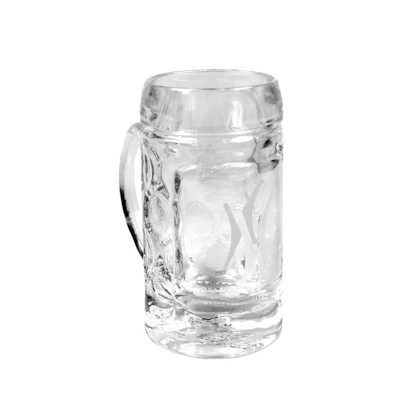 Krones shot glass in beer mug shape
