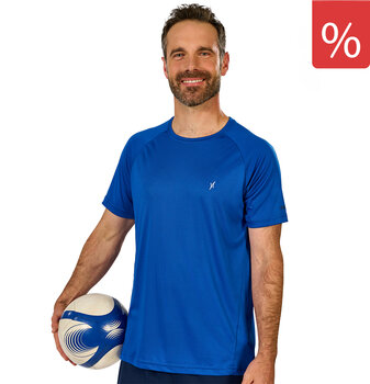 Men’s sports shirt by Craft with Krones logo, front view